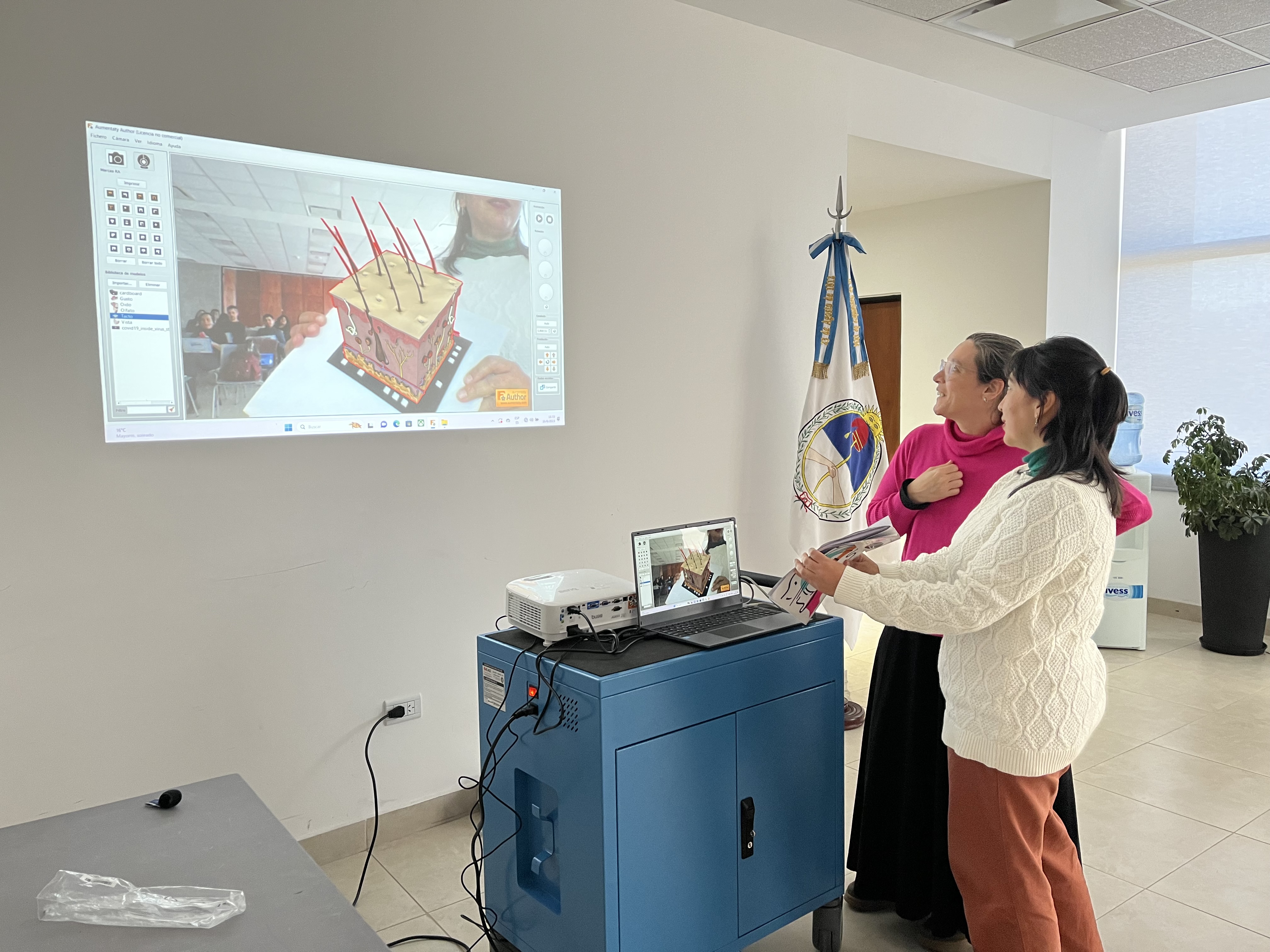 Realidad Aumentada Pizarra electronica Aula Digital Ministerio educación Jujuy